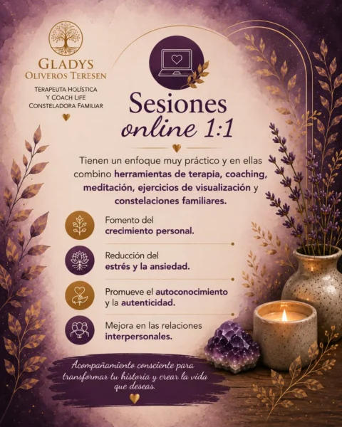Sesiones de terapia 1:1 - Terapias