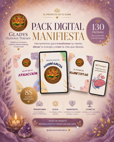 Manifiesta la vida de tus sueños - Packs